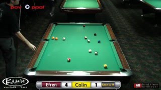 Efren Reyes vs Colin Angle  8Ball  PT 1 [upl. by Rocker]