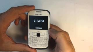 Samsung Cht 335 S3350 factory reset [upl. by Beniamino]