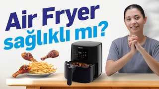 AIR FRYERLARIN İÇ MALZEMELERİNE BAKTIK 🍽️ [upl. by Alvita119]