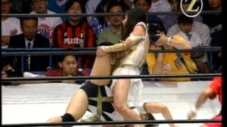 Devil Masami  Cuty Suzuki vs Candy Okutsu  Dynamite Kansai [upl. by Nelia]