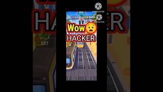 subway Surf hacker 💯 viral shorts [upl. by Mij]