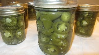 CANNING JALAPENOS  HOW TO [upl. by Ceil59]