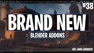 Brand New Blender Addons You Probably Missed 38 Discount Edition II [upl. by Alaecim]