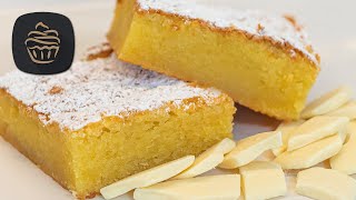 Blondies  Super saftiger Kuchen mit Suchtfaktor  Brownies mit weißer Schokolade [upl. by Newnorb]