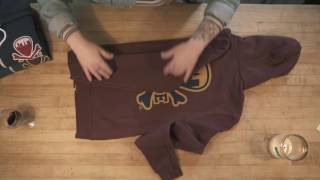 How to fold a hoodie [upl. by Ojibbob550]