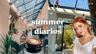 Zabieram siebie na solo date zdjęcie do paszportu amp proza życia☀️  summer diaries [upl. by Ecirad]