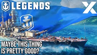 Caracciolo Carrying at Bottom Tier  World of Warships Legends [upl. by Shamrao]