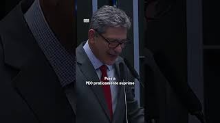 💥Rogério Carvalho resiste a Lei que mexe no STF💥decisões monocráticas foram salutares na pandemia💥 [upl. by Rhiana715]