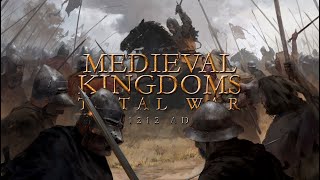 Estados Pontificios vs Francia  Medieval Kingdoms 1212 Total War [upl. by Letnohs512]