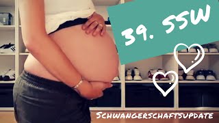 Schwangerschaftsupdate 39 SSW  Krümel lässt sich Zeit ⏱🙈😂 [upl. by Joellen158]