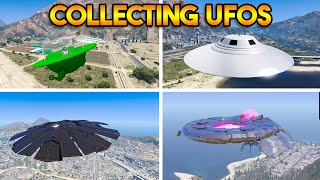 Finding and Collecting UFOs in GTA 5 [upl. by Slerahc]