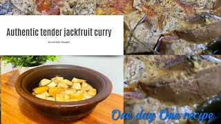 Authentic Tender jackfruit curry polos curry with simple ingredients [upl. by Hcire539]