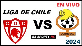 🔴Deportes copiapó vs Cobresal en vivo  Liga de Primera Chile [upl. by Nibot]