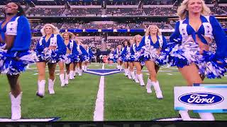 2023 Dallas Cowboys cheerleaders pregame dance vs Jacksonville jaguars 81223 screenview [upl. by Ardenia]