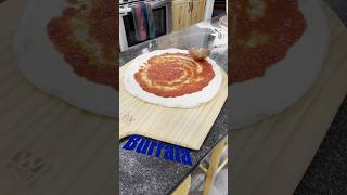 Burrata pizza pizzarecipe food pizzaoven foodie [upl. by Gisele]