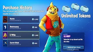 How To Get EXTRA REFUND TOKENS In Fortnite Season 7 [upl. by Gurolinick]