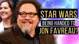 MASSIVE STAR WARS NEWS Jon Favreau Gets the New Trilogy [upl. by Cthrine279]