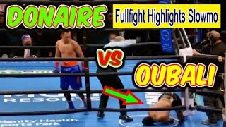 Donaire vs Oubali Fullfight Highlights Slowmo [upl. by Samuella166]