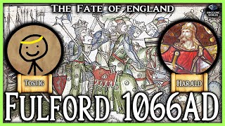 1066AD Battle of Fulford The fate of England  Bannerlord Cinematic Storytelling Video [upl. by Ahsaek]