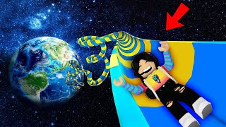 ME subo al TOBOGÁN más EXTREMO de ROBLOX y ocurre algo TERRIBLE con mi hermanita 💀 paolazgames [upl. by Elbag]