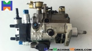 How fuel injection pump works ✔ [upl. by Ayokal65]