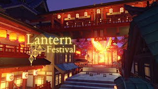 Lantern Festival 🏮✨️ Lantern Rite furnishings  Genshin Serenitea Pot Design [upl. by Atinet]