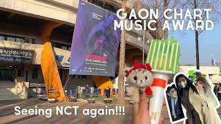 Went to Gaon Chart Music Awards 2022 NCT Dream NCT 127 Red Velvet STAYC and more 💚 [upl. by Eydie513]