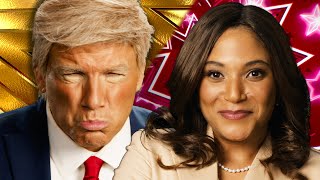 Donald Trump vs Kamala Harris Epic Rap Battles of History [upl. by Healion]