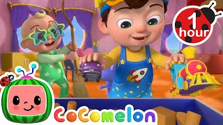 This Is The Way Animals Clean Up 🧽 CoComelon JJs Animal Time Kids Songs  After School Club [upl. by Leandra]