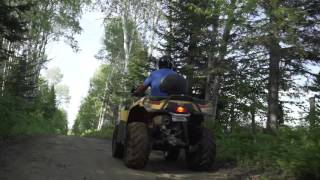 Une aventure en Quad sur le bord du Fjord du Saguenay [upl. by Primo]