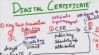 Digital Certificates  Stepbystep process of Digital Certificate Digital Certificates Explained [upl. by Ramedlab693]