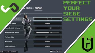 The BEST Settings in Rainbow Six Siege  R6 Pro Guide [upl. by Bough787]