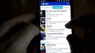 Flixster App  Rotten Tomatoes Movie News App Review for Android [upl. by Jacquetta629]