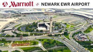 Newark EWR Airport Marriott  King Airport View [upl. by Ikeda]