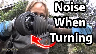 How to Fix Car Noise When Turning CV Joint and Axle [upl. by Epps]