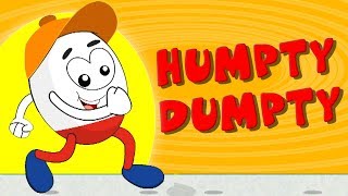 Humpty Dumpty sentado em uma parede  Humpty Dumpty  Kids Rhymes Português  Vídeo Para Crianças [upl. by Atteuqahs754]