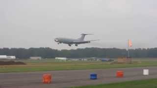 Vickers VC10  Final Arrival at Bruntingthorpe [upl. by Tihor]