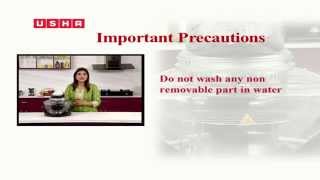 Usha Halogen Oven Safety Demo Video [upl. by Mareld]