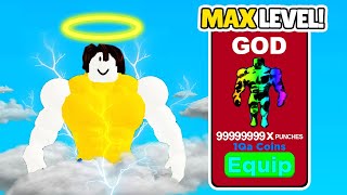 GETTING MAX LEVEL BODY in Thick Legends  roblox [upl. by Kondon]