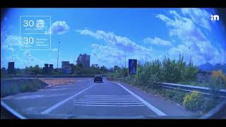 Intelligent Speed Assist ISA  Detection of Road Signs [upl. by Gonsalve]