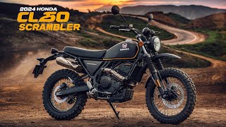 First Look at the 2025 Honda CL250 Scrambler  Design Specs and Ridequot [upl. by Annatnom]