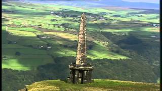 The Pennine Way from the air [upl. by Ayak]