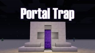 Minecraft Nether Portal Trap [upl. by Alonso]