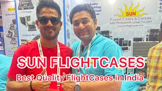 Best Quality FlightCases in India SUN FLIGHT CASES amp COVERS [upl. by Jena]