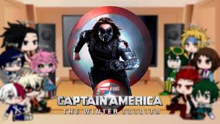 MHA react to The Winter Soldier [upl. by Filia]