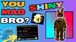 SHINY TARNISHED SPRING BONNIE SHOWCASE FNTD [upl. by Lorin]