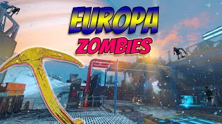 Full Solo quotEUROPAquot Easter Egg  Bo3 Custom Zombies [upl. by Kcoj]