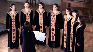 Tsagumn Hrashali  Movses Khorenaci  Yervand Yerkanian  Geghard Monastery Choir [upl. by Shatzer925]