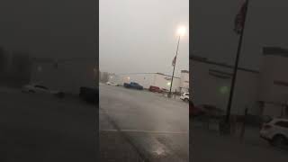 Tornado Warning on Sikeston Mo Tornado siren going off [upl. by Ydda]