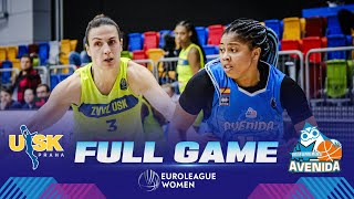 ZVVZ USK Praha v Perfumerias Avenida  Full Basketball Game  EuroLeague Women 202324 [upl. by Snevets]